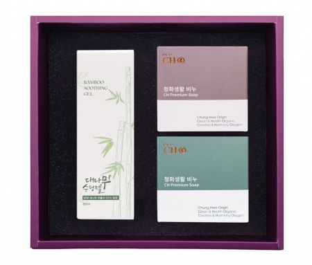 대나무 수딩젤, 아로마 비누 2구 세트