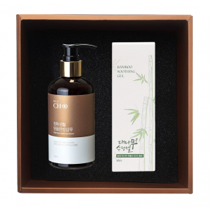 청화 생활 명품 한방 샴푸 250ml, 대나무 수딩젤 세트