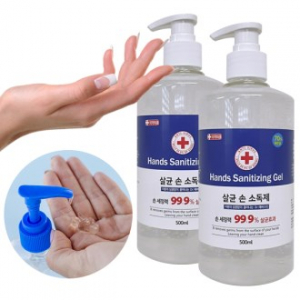 손소독제 손세정제 500ml, 에탄올 70% / 방역선물 위생선물