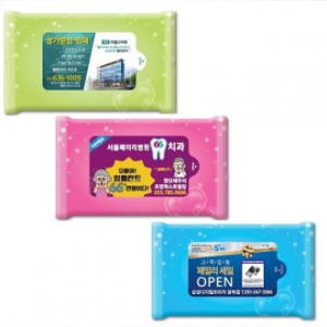 드림 하트세트 물티슈 10매