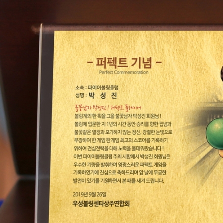 순금 인물화 캐리커쳐 감사패 기념패 상패 #4