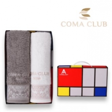 코마 클럽 노블 세면 타올 2P세트