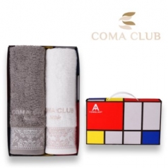 코마클럽 노블 세면타월 2P세트