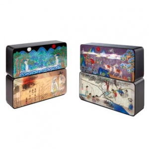 나전 LED 디지털 온 / 습도 시계