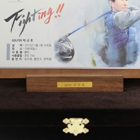 골프패 싱글이글 홀인원 기념패 상패 사이클버디 #4