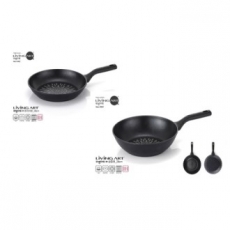 리빙아트 인덕션 후라이팬 2종