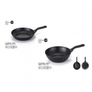 리빙아트 인덕션 후라이팬 2종