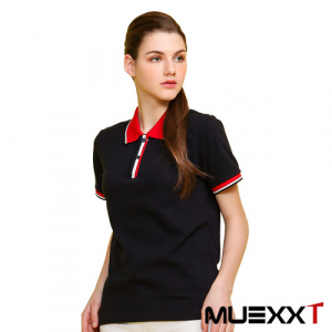 배색 반팔 티 20수 PK MUEXX