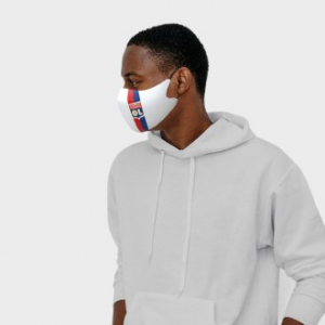 [스포츠 밴드 마스크] 전면인쇄 패션 마스크 축구 유니폼 기업로고 이미지