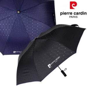 피에르가르뎅 2단 자동 엠보 바이어스 우산