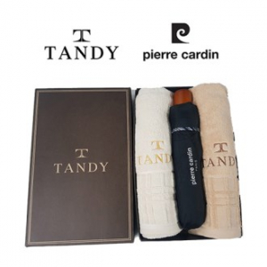 탠디 윈도우 세면타올 + 피에르가르뎅 엣지 3단우산 25번 세트