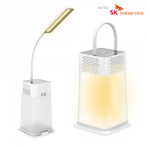 액센 SK104 무드램프 스탠드 블루투수 스피커