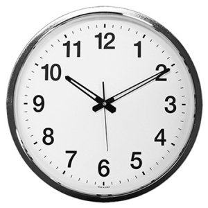 국대크롬 벽시계 400