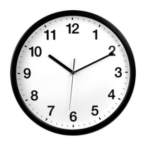 국대 심플 원형 벽시계 315