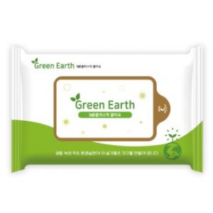 노플라스틱 펄프 물티슈 10매 비데 물티슈