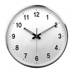 국대 심플 알미늄 벽시계 365