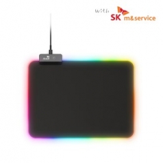 [withSK] LED 표면 방수 게이밍 마우스 패드 액센SK112