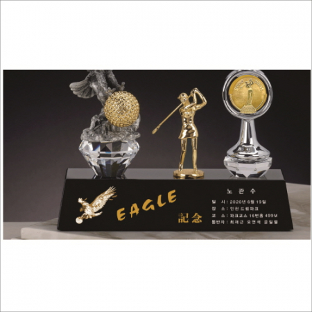 주석 크리스탈 골프트로피 2 #5