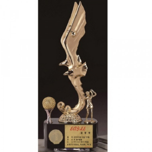 금속 크리스탈 독수리 골프트로피 1