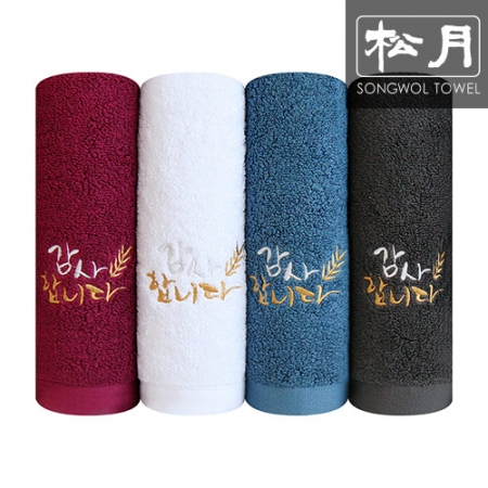 송월 감사합니다 캘리자수 170g 1p