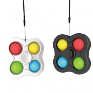 푸쉬팝 피젯 스피너 4구, 가방 고리, 인싸템놀이