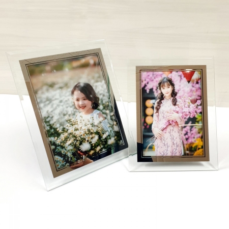 국산 크리스탈 유리액자 A4 #2