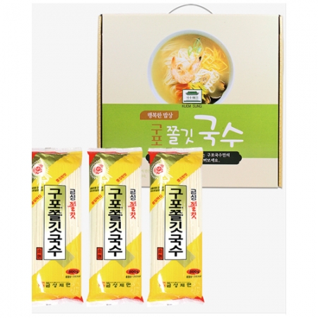 금성제면 구포국수 3P 세트, 오색국수, 떡국, 떡볶이, 라면 #2