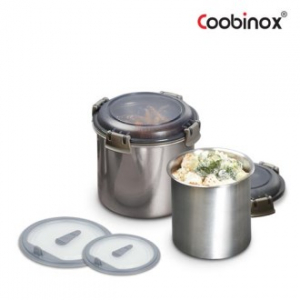 [쿠비녹스] 스텐팩 누름 밀폐용기 2호- 62