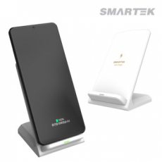 스마텍 15W 고속 무선충전 거치대 ST- W10