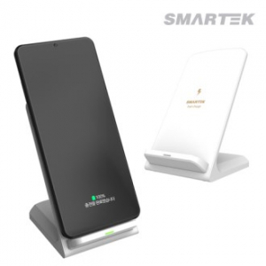 스마텍 15W 고속 무선충전 거치대 ST- W10
