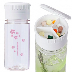 (H- 063) 알약 뚜껑 냉보틀 350ml