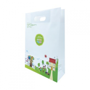 관공서 인쇄 끈없는 쇼핑백 250*90*350mm // 제작