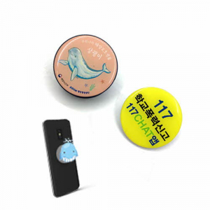 원형 에폭시 캐릭터 스마트톡 // 주문제작