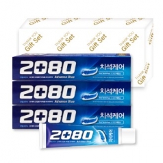 [애경] 2080 어드밴스 블루 100g 3p 선물세트