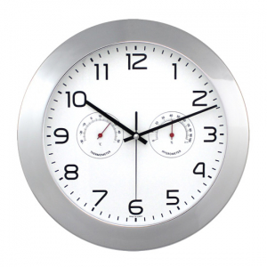 온습도 벽시계 340