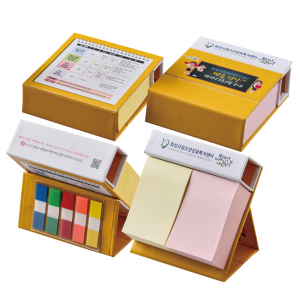 탁상용 점착메모지 (2쪽) - 터널형