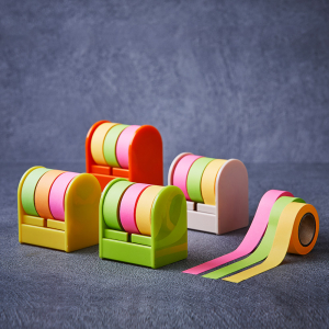 롤 점착메모지 (형광 3색) (단품)