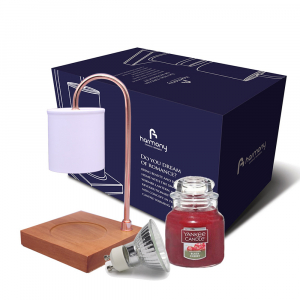 하모니 캔들워머 모던 디머우든 미니 3P SET [밝기조절] 선물 포장가능