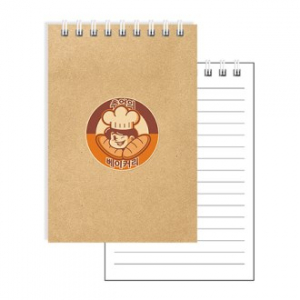 64절 종이 100매 스프링 수첩