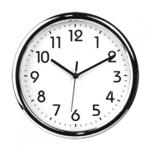 국대크롬라운드 벽시계 235