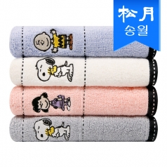 송월 스누피 프렌즈 세면타월 1매 세면타월 s