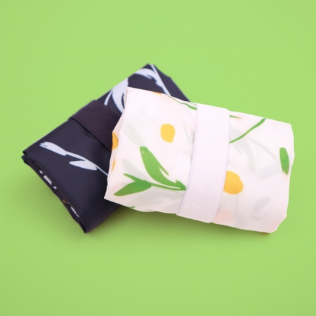 메이드유 플라워 장바구니 접이식 방수 시장가방 #6