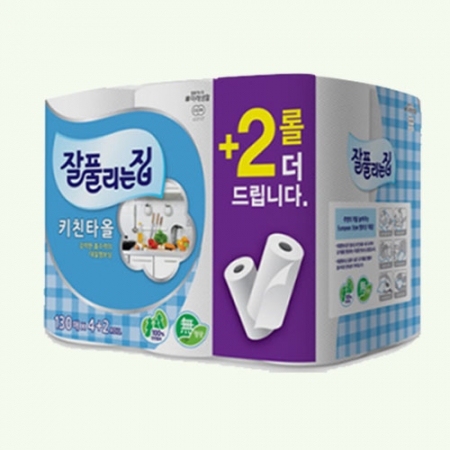 미래생활 잘풀리는집  키친타올 130매 6롤 #2