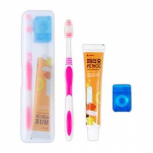 페리오 치약칫솔세트 7호 (치약,링칫솔,치실)