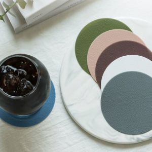 실리콘 원형 엠보 컵받침 11CM