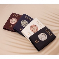 나빌레라 자개 여권지갑볼펜세트