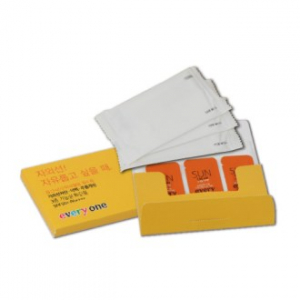 에브리원 1g 선크림 3매+물티슈 3매