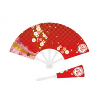 패션9쪽부채 (중/230mm)-크라운자루