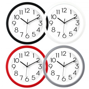 국대 심플투명 벽시계 270