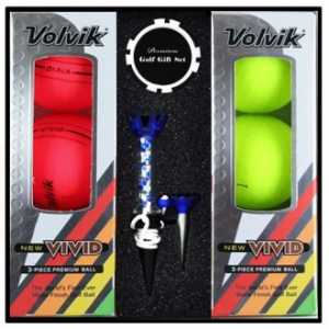 볼빅 비비드 매직 6구 볼마커 칩 베이직 자석티 세트